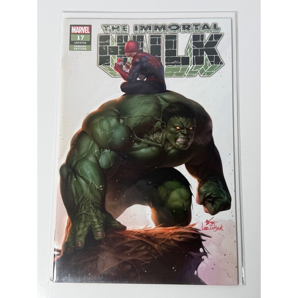 The Immortal Hulk #17 Lee InHyuk Variant Edition Marvel Comics Spider-Man 2019